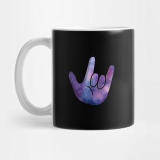 The Deaf Sign Language To Understand - This Means Love Sign Mug